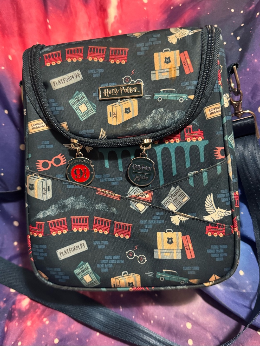 Platform 9 3/4 be cool bottle bag Harry Potter